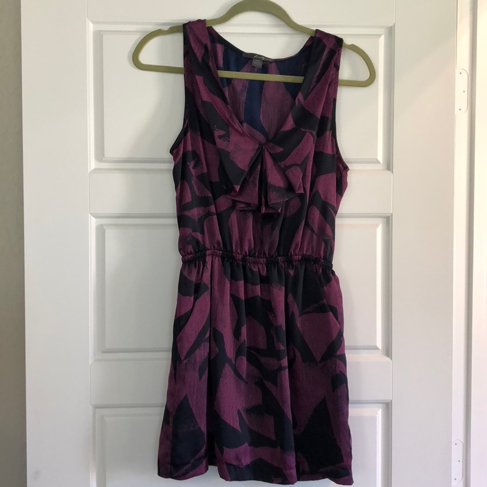 Forever 21 Size Small Purple And Black Dress